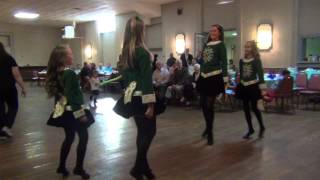 The McDadeCara School of Irish Dance at The Gathering at The Philadelphia Irish Center [upl. by Acinorehs]