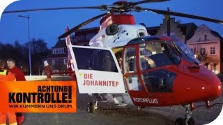 Notfall Rettung eines Herzpatienten mit dem Hubschrauber  Achtung Kontrolle  kabel eins [upl. by Clarise]