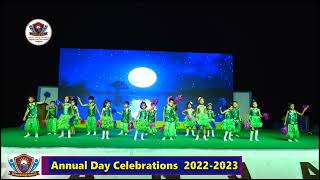 Chanda Chamke Cham Dance by UKG kids  Annual Day Celebrations 202223 [upl. by Lynne]