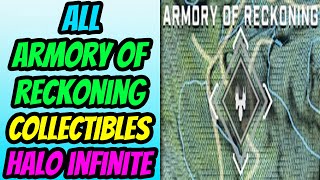 All Armory of Reckoning Collectibles  Halo Infinite [upl. by Pinelli]