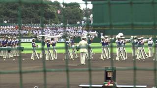 第９６回 全国高校野球選手権茨城大会 開会式  大洗高校マーチングバンド部 BLUE HAWKS [upl. by Sheley239]