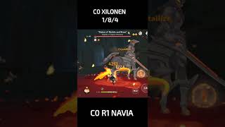 XILONEN MAKES C0 NAVIA SS TIER DPS  genshinimpact genshin navia [upl. by Nylodnew321]