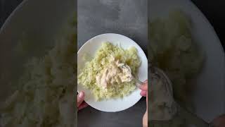 🍤 MIX DE COLIFLOR CON LANGOSTINOS en 8 minutos al microondas Sano fácil y riquísimo [upl. by Hoj]