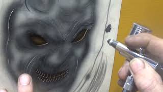 Air brushing with our new Timbertech Part 2 review [upl. by Abbot]