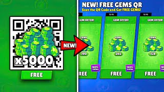 FREE x5000 GEMS 🥳 BRAWL STARS QR CODE 🎁  BRAWL STARS QR CODES 2024  BRAWL STARS NEW UPDATE [upl. by Elliven]