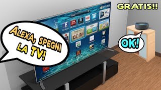 Come comandare la Smart TV con Alexa gratis [upl. by Hanikahs]