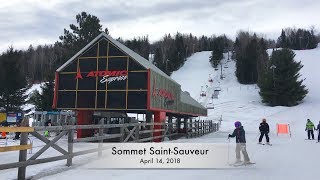 Sommet Saint Sauveur  April 14 2018 [upl. by Eisak]