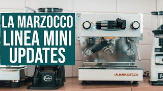 La Marzocco Linea Mini Update  Now with IOT Internet of Things [upl. by Eerbua]