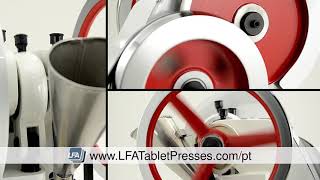 Prensa de Mesa para Comprimidos TDP 5  LFA Tablet Presses [upl. by Eseerahs]