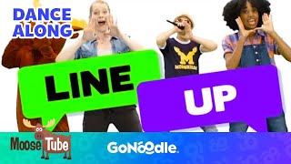 Line Up Song  Songs For Kids  Dance Along  GoNoodle [upl. by Nort]