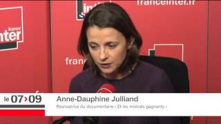 AnneDauphine Julliand réalisatrice de «Et les mistrals gagnants» [upl. by Dnomder]