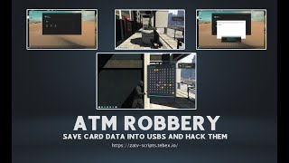 ZaTSCRIPTSQBCoreESX ATM ROBBERY [upl. by Sug]