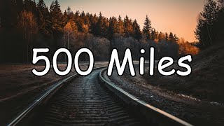 500 Miles  Justin Timberlake  Carey Mulligan amp Stark Sands Lyric Video [upl. by Rihaz]