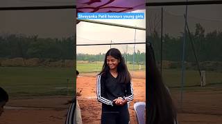 Shreyanka Patil  inspiring the next generation already 👏 ytshorts [upl. by Arutek]