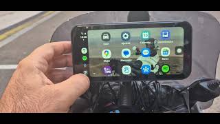 Motorcycle CarPlay Navigation Lamtto RC15 Review amp Demo [upl. by Mitman146]