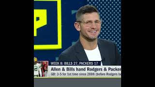 Rex Ryan amp Ryan Clark make fun of Dan Orlovsky for overrating the Packers 😄 MyBloopers shorts [upl. by Ravel161]