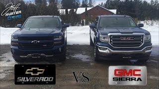 What’s the difference between a GMC Sierra and Chevrolet Silverado [upl. by Atnohsal]