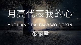 Yue liang dai biao wo de xin 月亮代表我的心  Teresa Teng 邓丽君 Lyric  Pinyin [upl. by Aronal]