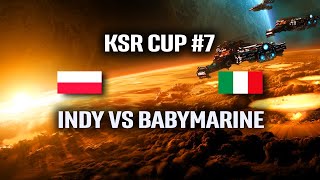 HIT Indy VS BabyMarine KSR Cup 7 [upl. by Albion735]