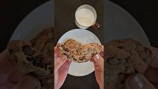 Chewy Chocolate Chip Cookies Recipe chocolatechipcookies cookiesrecipe kidsrecipe チョコチップクッキー [upl. by Schuyler]