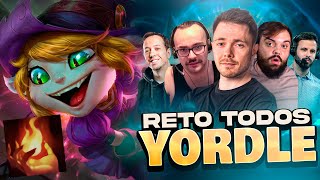 RETO 5 YORDLES ¡TRISTANA MID 6 elxokas IbaiLlanos KNekroGamer BarbeQ [upl. by Lucie]