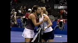 WTA Championships 2005 RR 1 Amelie Maursemo vs Kim Clijsters Highlights [upl. by Farah]