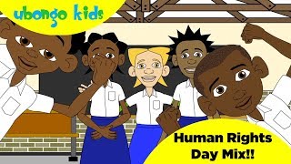 Human Rights Day Song Mix  Celebrate Human Rights with Ubongo Kids  African Edutainment [upl. by Garreth]