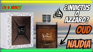 Perfume OUD NAJDIA de LATTAFA  ¿CLON de Wanted by night o invictus [upl. by Oiciruam170]