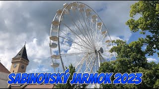 Sabinovský Jarmok 2023 🎡 Dni mesta Sabinov [upl. by Eelidnarb]