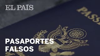 Comercio de pasaportes falsos  Internacional [upl. by Elish]