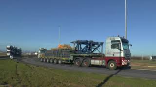 LORRIES AT IMMINGHAM PORT MARCH 2018 [upl. by Ayotyal]