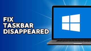 How to Fix Windows Taskbar has Mysteriously Disappeared [upl. by Traci]