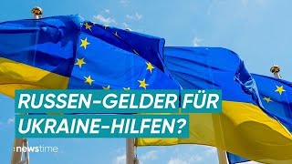 EUGipfel Russische Zinsen für ukrainische Waffen [upl. by Durr]