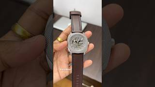 Fossil ME3254 Machine Automatic Brown LiteHide Leather Mens Watch Review Malayalam [upl. by Deloria298]