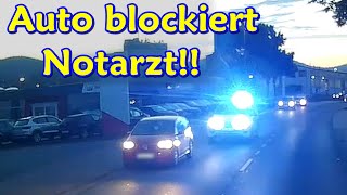 Nötigung Geisterfahrer im Kreisverkehr und Notarzt blockiert  DDG Dashcam Germany  311 [upl. by Rhianon]