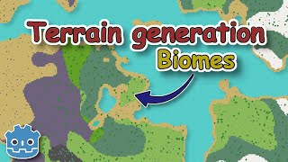 Godot Procedural Generation with BIOMES tutorial part 1 [upl. by Boycie691]