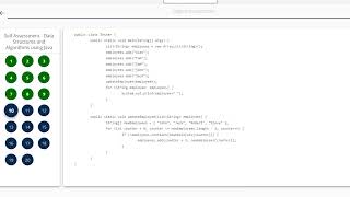 DATASTRUCTURESANDALGORITHMSUSINGJAVAAssessmentSolution of quotInfosys SpringboardquotInfosys Lex [upl. by Rramaj949]