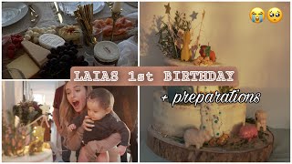 LAIA´S ERSTER GEBURTSTAG 🥺✨  VLOG [upl. by Flossy335]