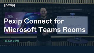 Pexip Connect for Microsoft Teams Rooms Demo [upl. by Yahsal]