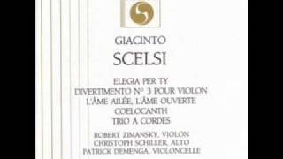 Giacinto Scelsi  LÂme Ailée LÂme Ouverte for violin solo [upl. by Erinn]