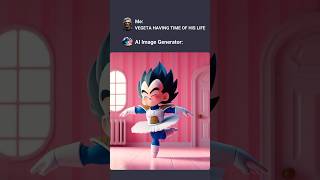 Vegeta doing the Cupid Dance 💃 aidbz funny [upl. by Healion]