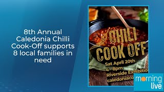 8th Annual Caledonia Chilli CookOff supports 8 local families in need [upl. by Malley]