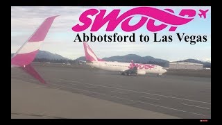 Trip Report Swoop Airlines B737 scenic landing in Las Vegas YXXLAS [upl. by Acina725]