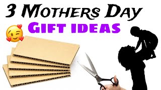 3 Mothers day gift ideas  Last minute mothers day gift  How to make mothers day gift  Best gift [upl. by Nura554]