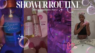 Shower Tik Tok Compilation  SHOWERTOK PART 2 🎀🚿 20 MINUTES [upl. by Nealy]