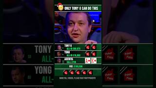 Only Tony G can do this poker [upl. by Ahsak618]