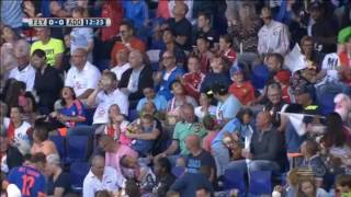 Awsome football fans throwing stuffed animals to kids with cancer [upl. by Araf115]