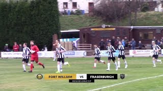 Fort William vs Fraserburgh  Highlights  Highland League Cup  16 November 2019 [upl. by Renita958]