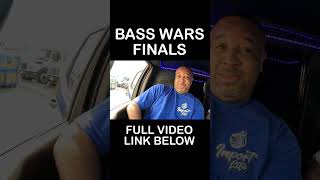 Bass Wars Finals 2024 bassboosted bass carshow car [upl. by Anirtruc]