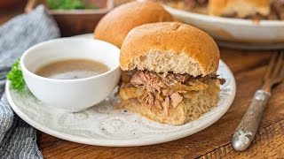 Crock Pot French Dip [upl. by Blunk]